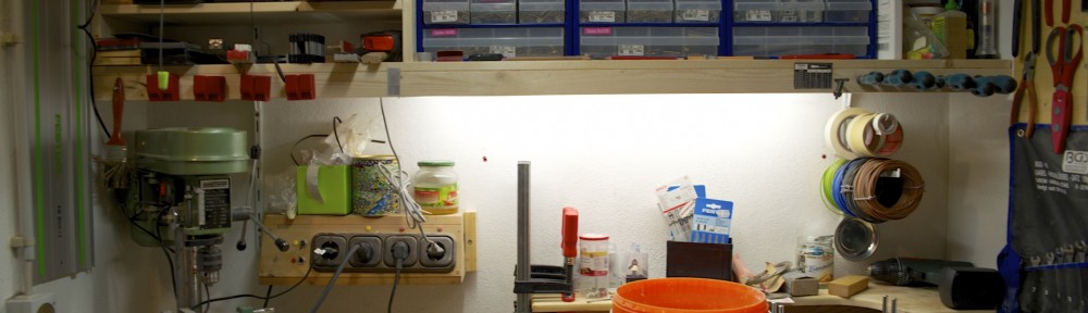 Werkstatt auf 3,6 Quadratmetern