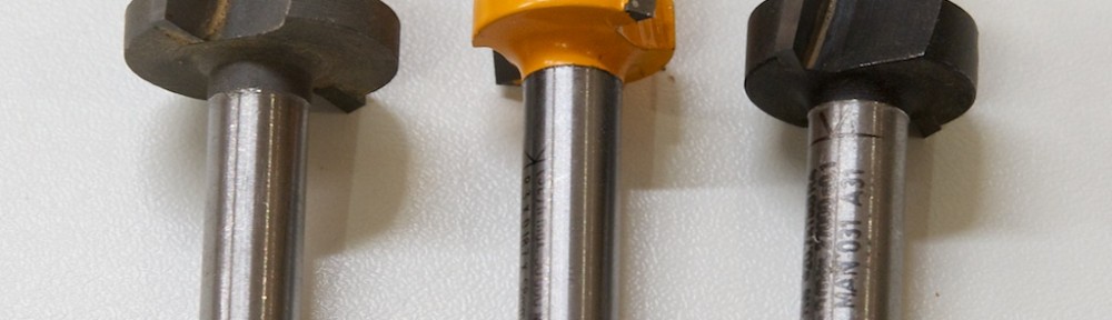 Drei Fräser mit Kugellager