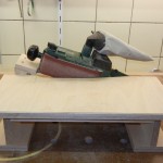 Bandschleifertisch selbst bauen - Bandschleifer stationär verwenden