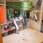 Mannesmann Säulenbohrmaschine M 1251  - Licht, Tiefenstop und digitale Tiefenmessung