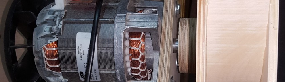 Lüfterrotor für Absaugung montieren
