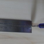 Anreißen am Kombiwinkel